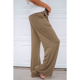 Brown Drawstring Lounge Pants