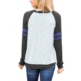 Contrast Stripes Black Sleeves Women Sweatshirt